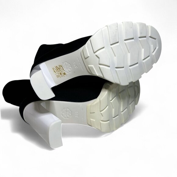 Alexander McQueen Neoprene Zip Booties 37.5 EU NWT - Picture 11 of 11